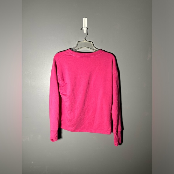 Athleta Solitude Sweatshirt in Tulip Pino Heather Size Medium - Picture 3 of 6
